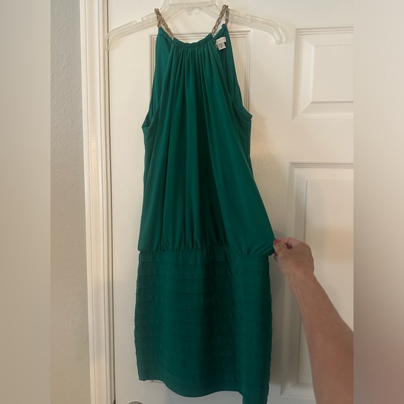 Cache dress size 6 in green - Picture 2 of 7